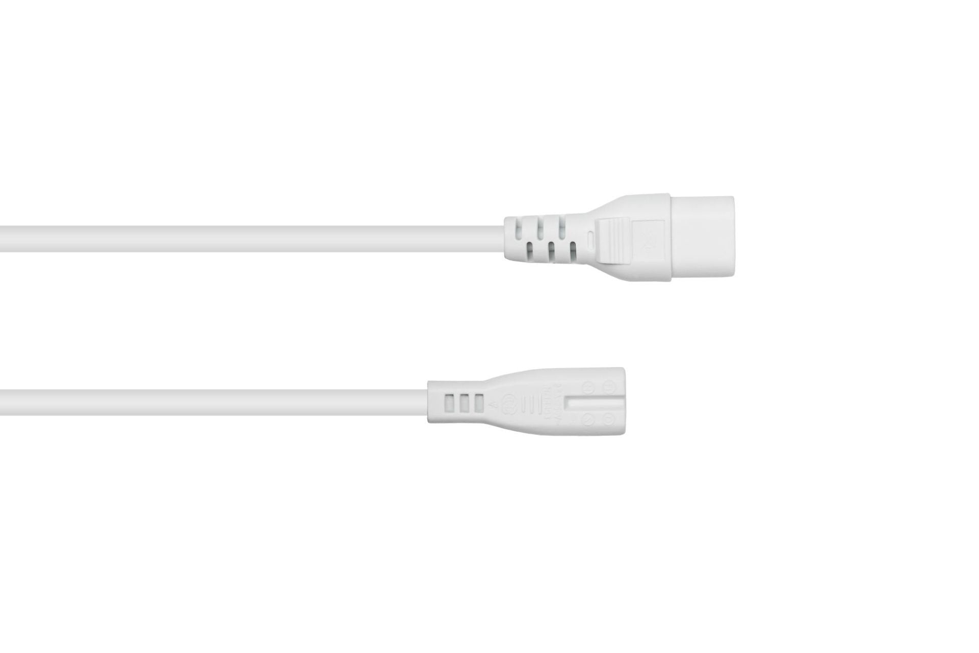 EAN 4066857003164 - Kabelmeister SK0870-W010 cable de transmisión Blanco 1 m C8 acoplador IEC C7 imagen 2