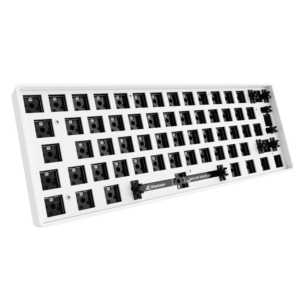 Teclado Sharkoon Skiller Sgk50 S4 Barebone, Gaming Blanco, Distribución Iso