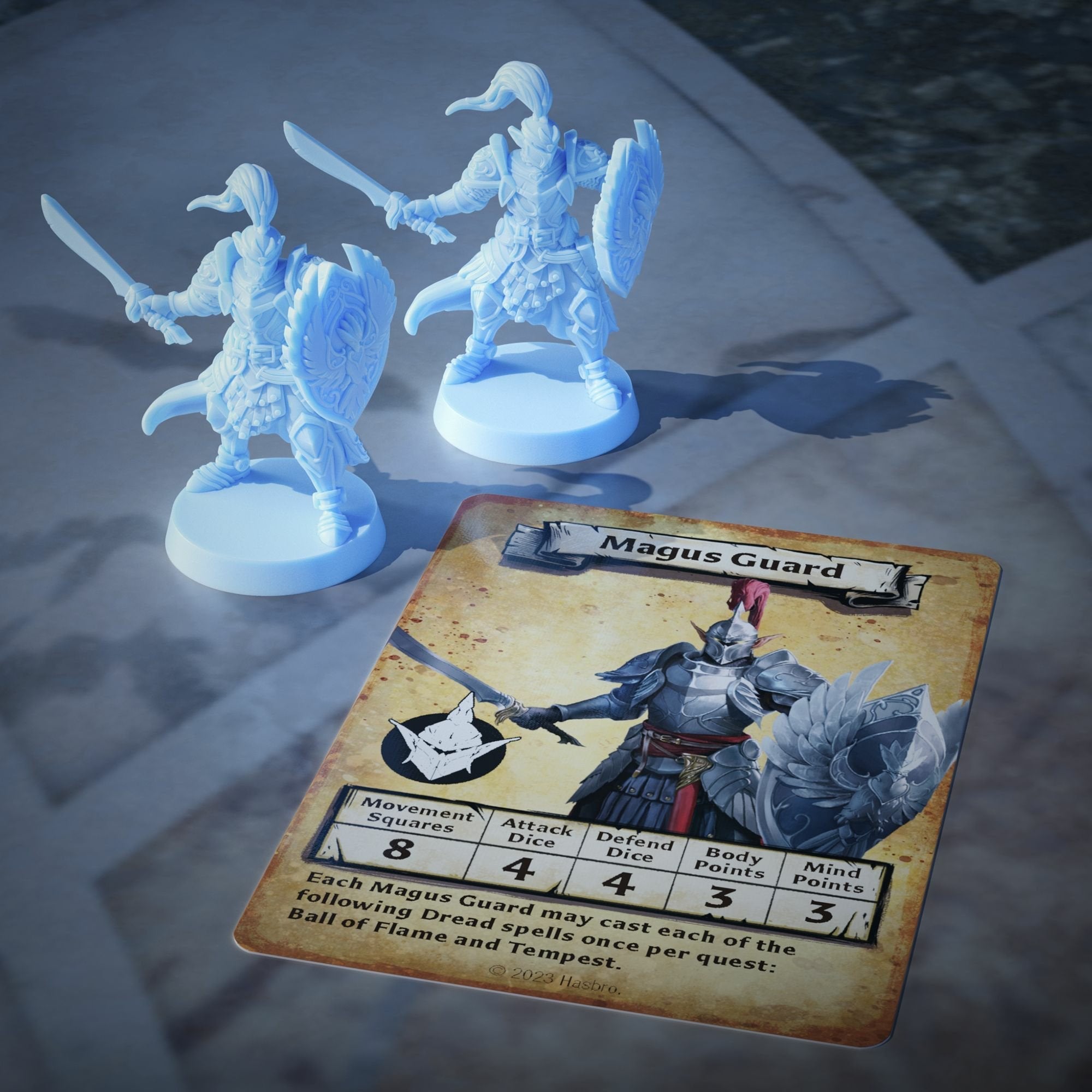 Expansion Juego De Mesa Salida De La Temible Luna Heroquest Ingles