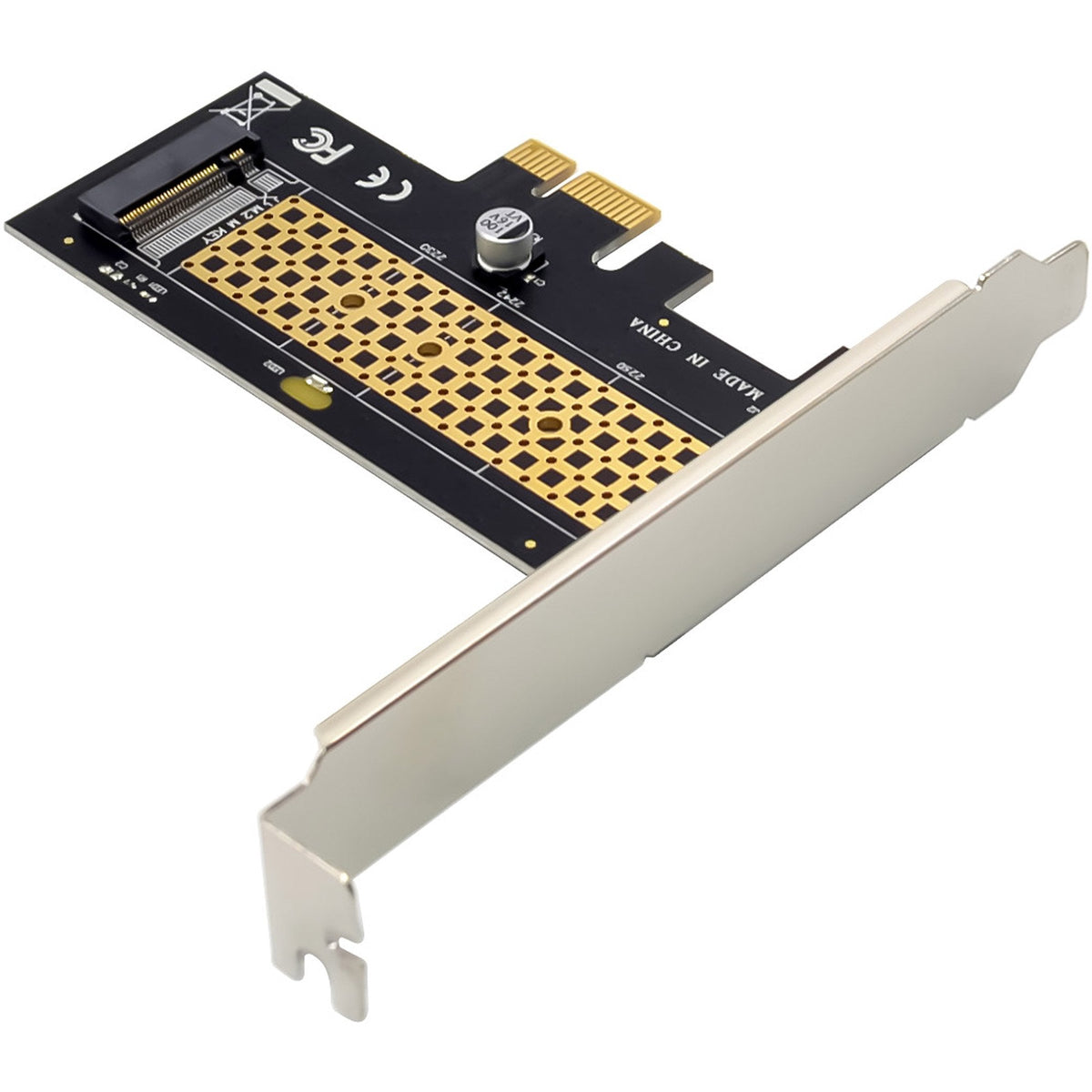 Inline Pci Express Tarjeta A 1x Interno Nvme M.2 Key M - Pcie X1