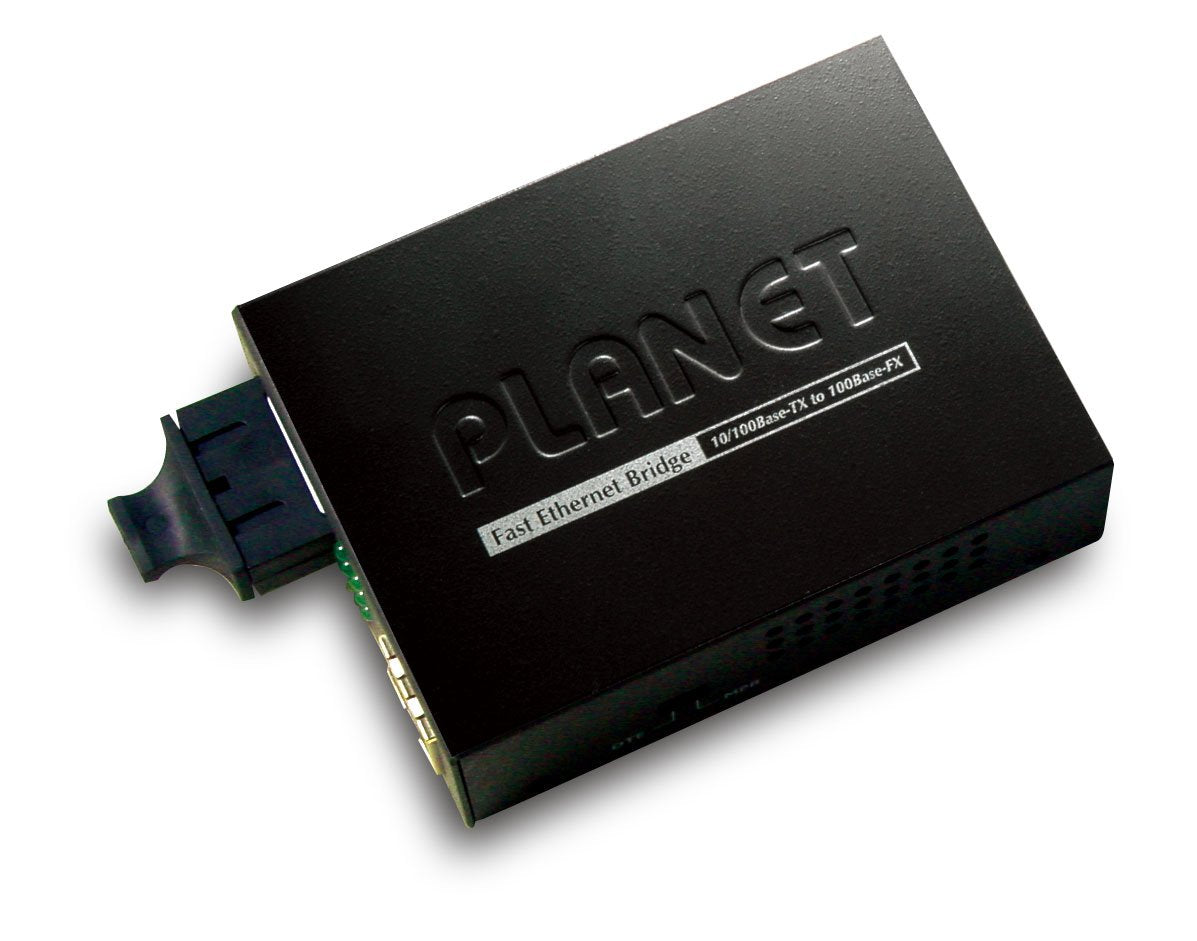10 100base-Tx To 100base-Fx Sc Bridge Media Converter