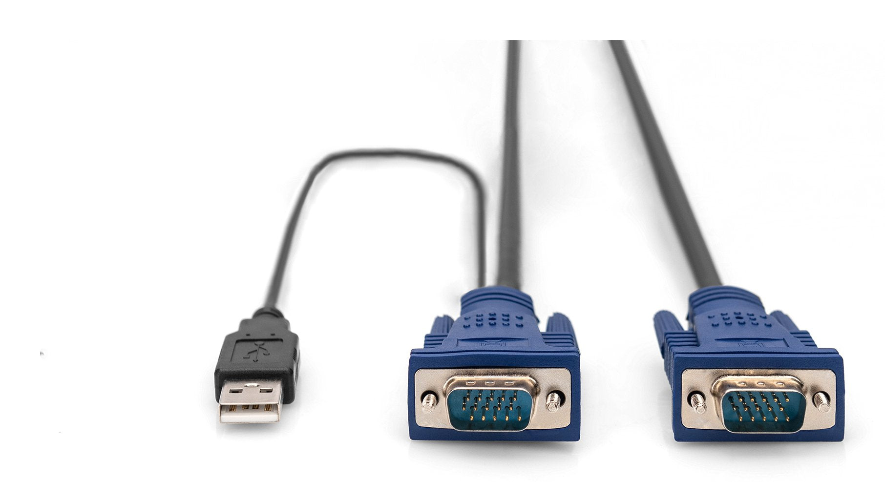 EAN 4016032329954 - Digitus DS-19232 cable para video, teclado y ratón (kvm) Negro 3 m imagen 2