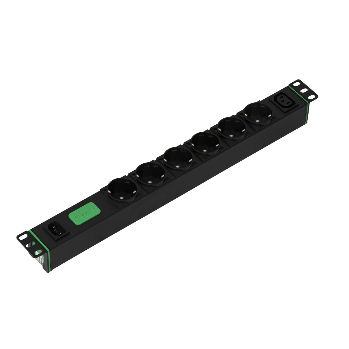 Apc Easy Rack Pdu Basic Unidad De Distribución De Potencia (Montaje En Bastidor) Horizontal Ca 200-240 V 2.3 Kw 1 Fase Input: Iec 60320 C14 Conectores De Salida: 7 (6 De Tipo F Power Iec 60320 C13) 1u 2 M Cable