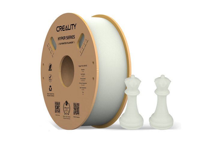 EAN 6971636405634 - Creality 3301010335 material de impresión 3d Ácido poliláctico (PLA) Blanco 1 kg imagen 1