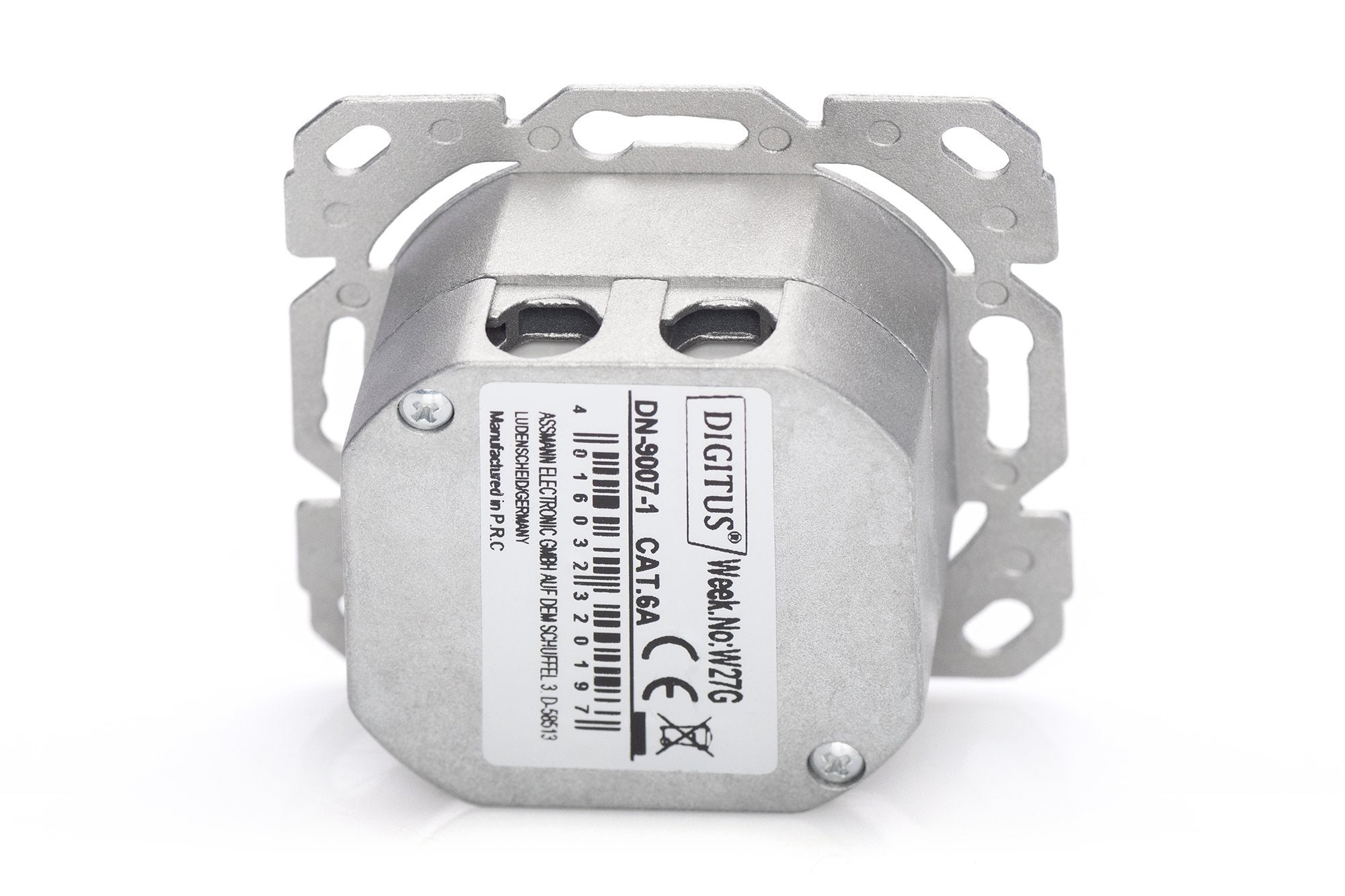 EAN 4016032320197 - Digitus DN-9007-1 toma de corriente 2 x RJ-45 Blanco imagen 4