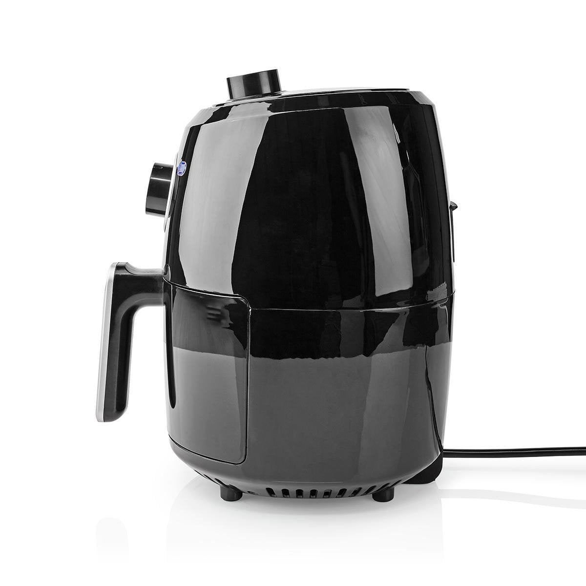 Nedis Freidora De Aire Caliente 2.4 L Minutero: 30 Min Analogico/Negro
