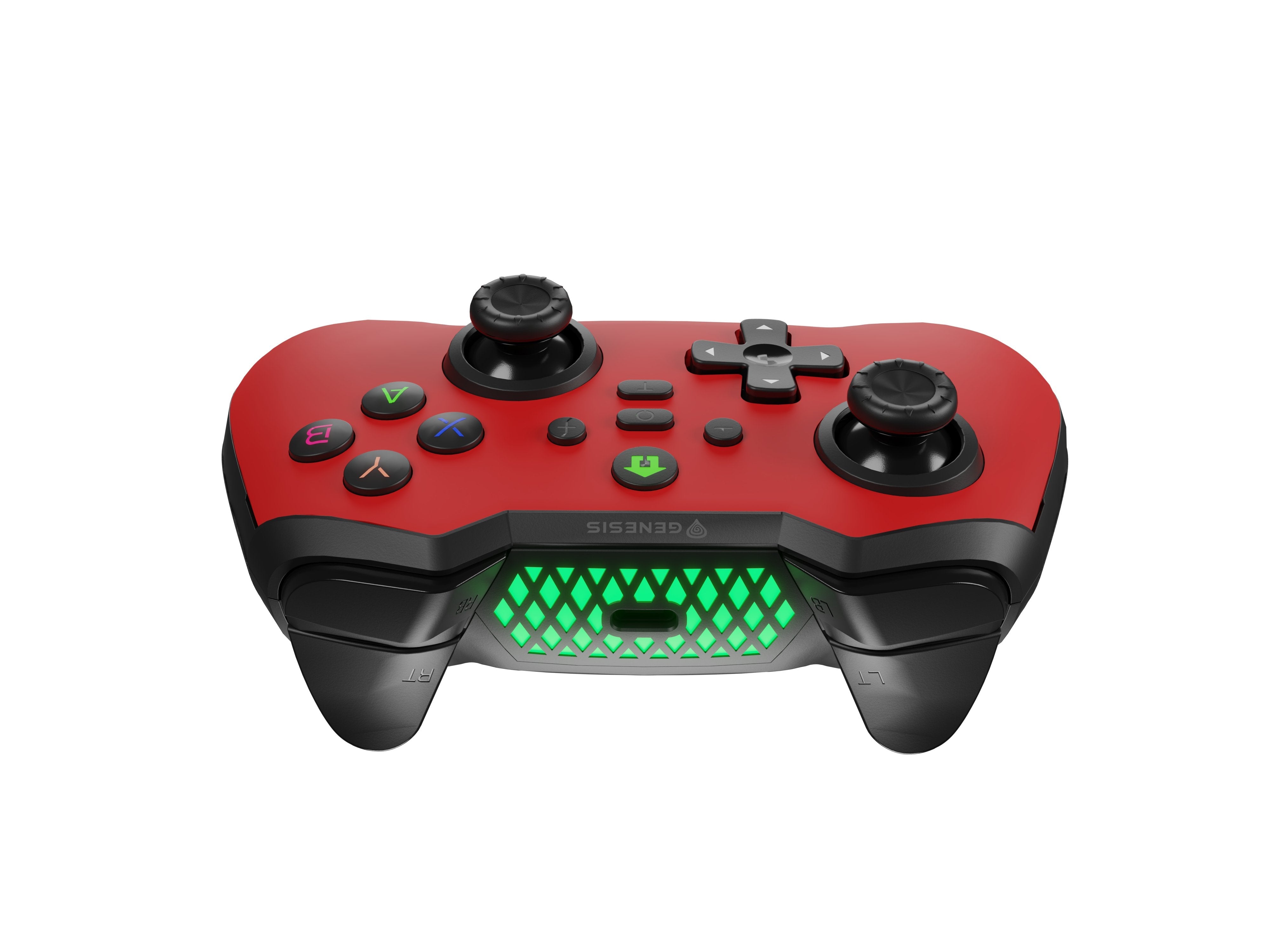 Gamepad Genesis Mangan 400 Wireless (For Pc/Switch/Mobile) Rojo