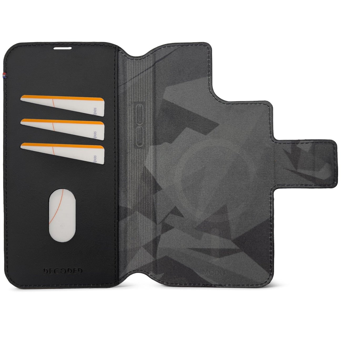 EAN 8720593006723 - Decoded Modu Wallet funda para teléfono móvil 17 cm (6.69") Funda cartera Negro imagen 7