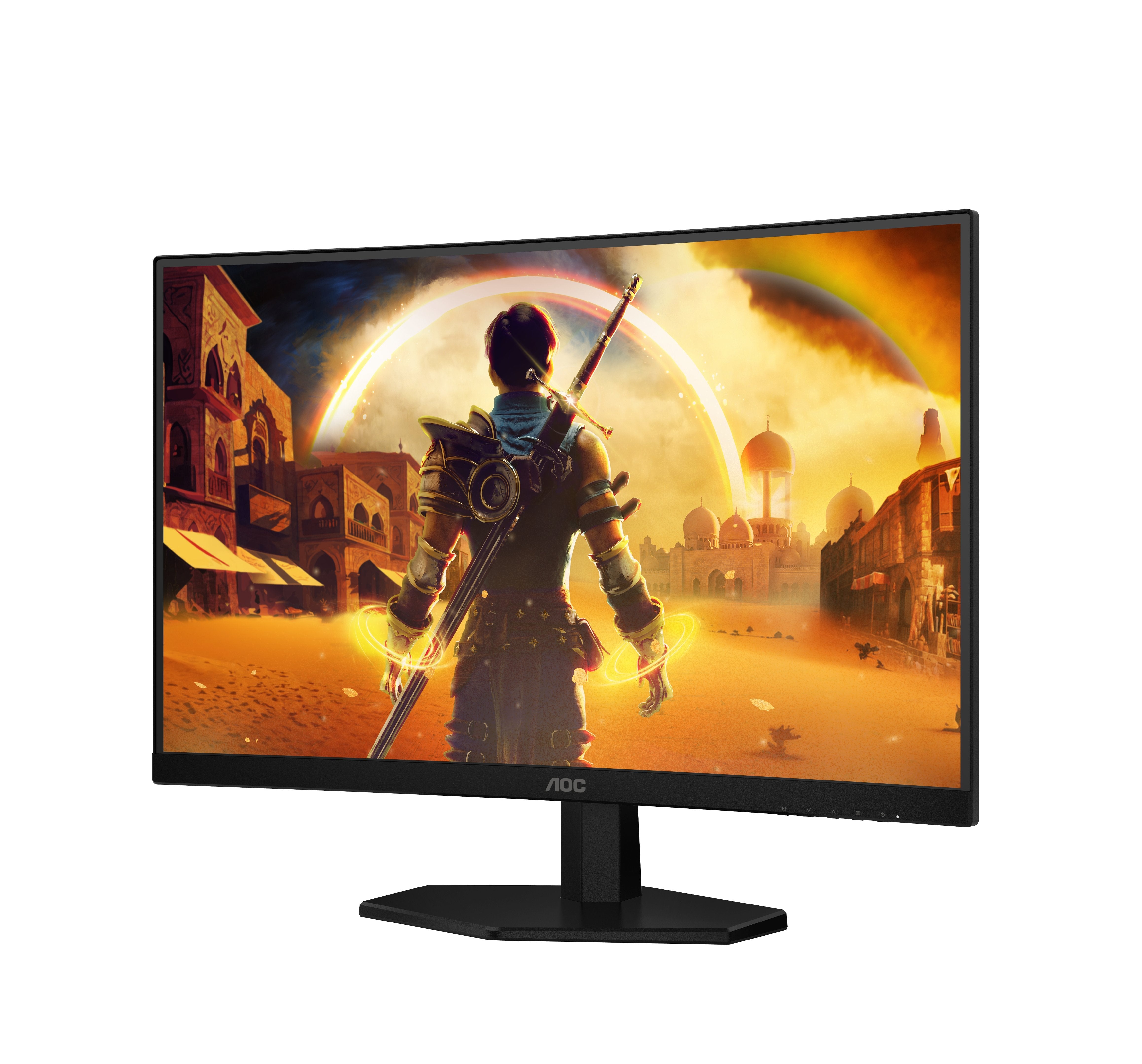 Monitor Aoc Gaming C27g42e 27", 1920x1080 1ms 300cd M², Hdmi, Displayport, Headphone Out