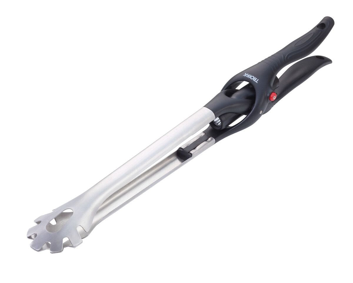EAN 4024023021947 - TROIKA BBQ01/ST pinza de cocina 450 mm Silicona, Acero inoxidable Plástico imagen 1