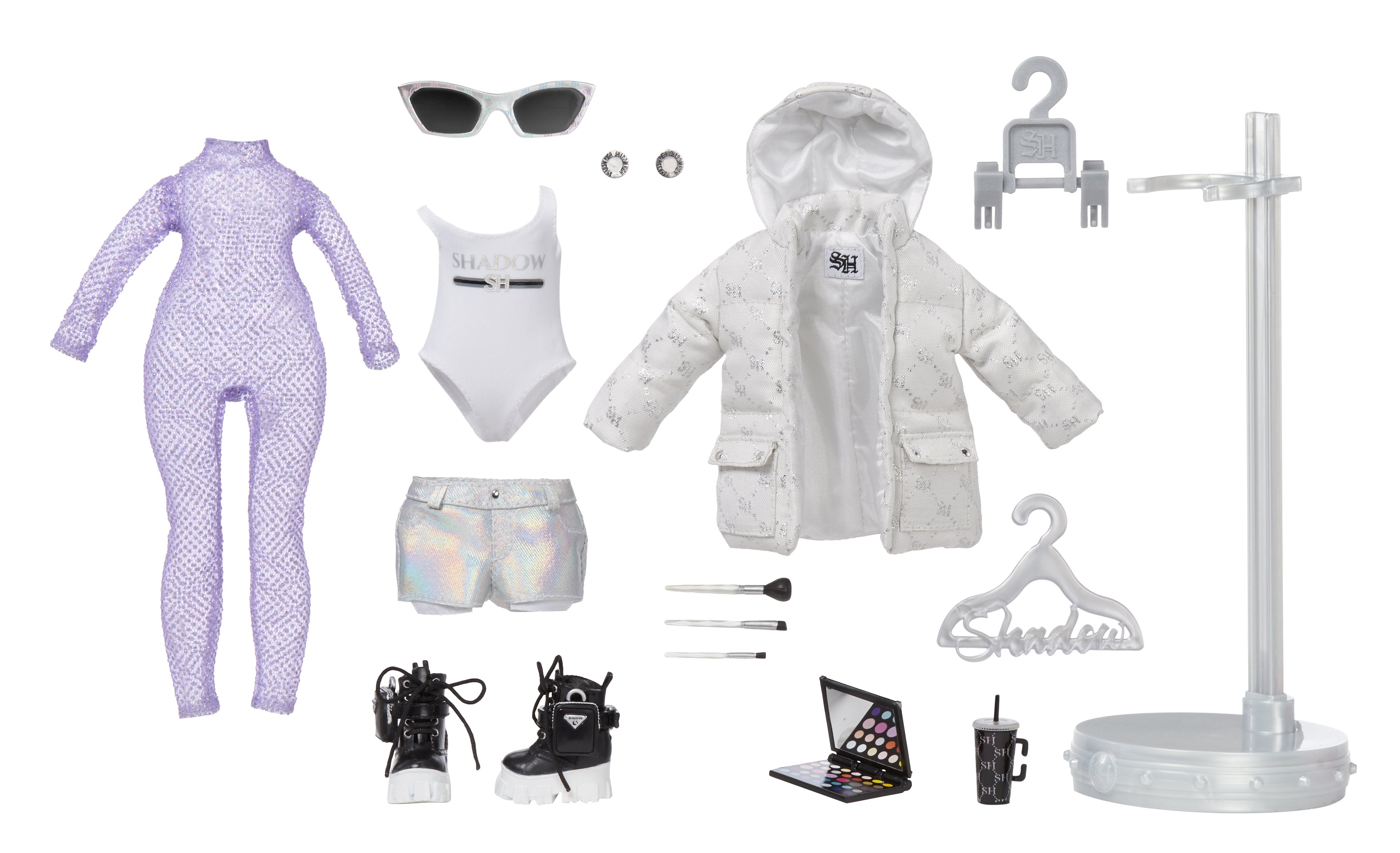 Muñeca Mga Entertainment Shadow High S23 Purple Fasion Doll - Dia Mante, 583066euc