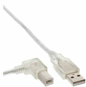 Usb2.0 A-B 2m M-L Angled