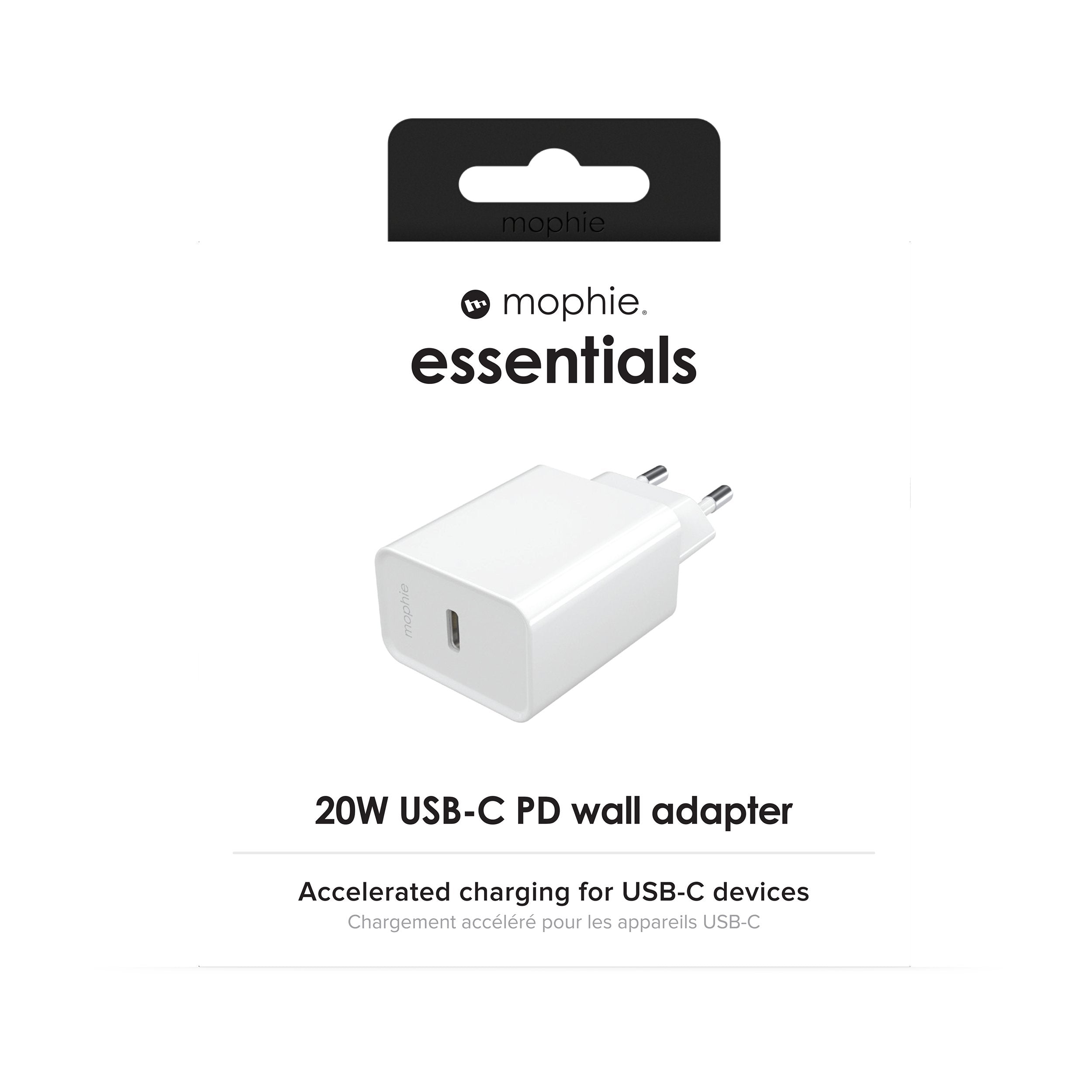Mophie Essentials Usb-C 20w Pd (Bialy)