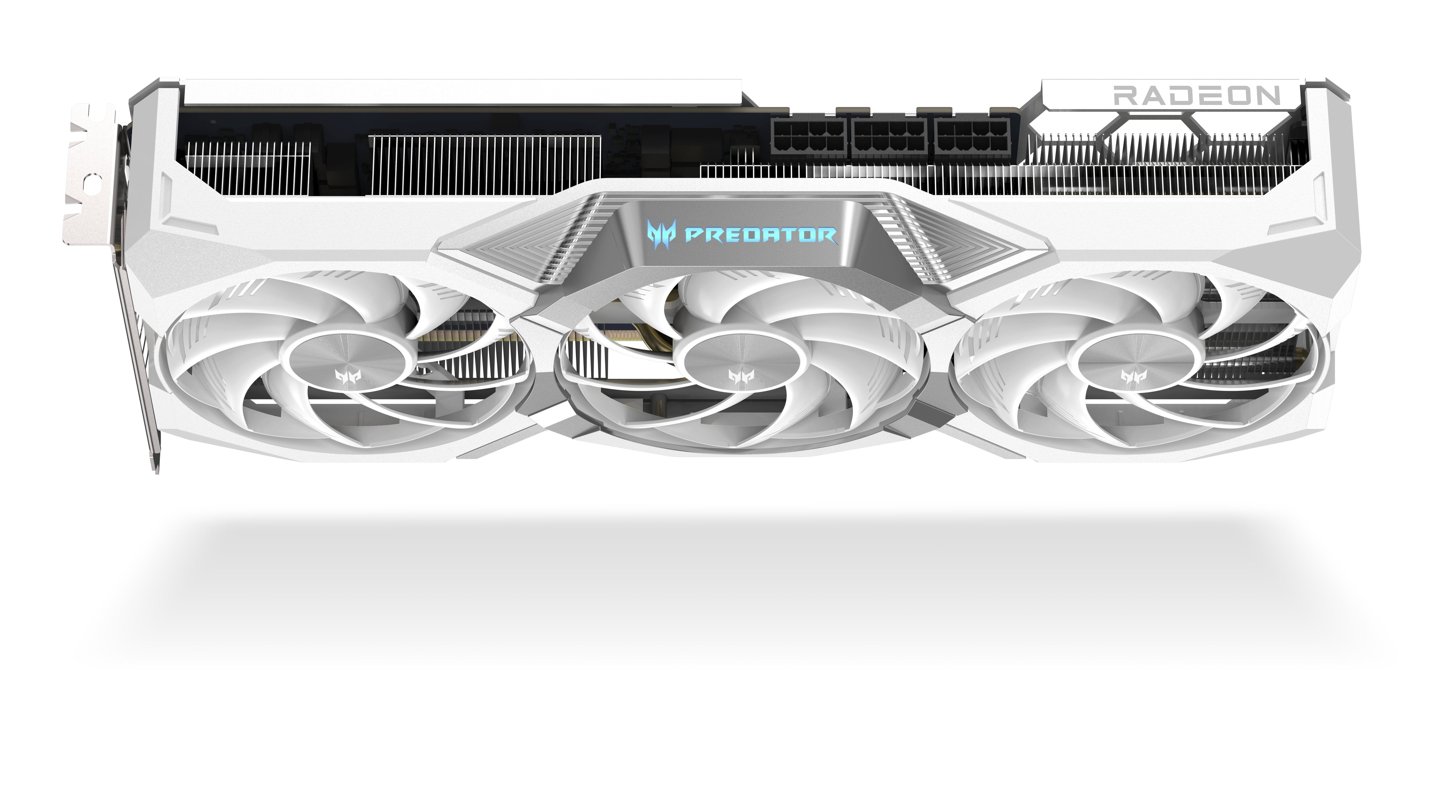 Acer Predator Bifrom Amd Rx9070 Xt Oc 16gb Blanco