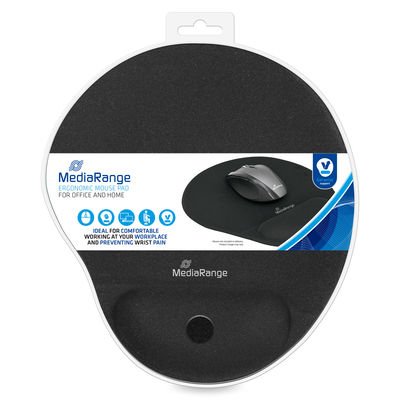 Mediarange Mros250 Alfombrilla Para Ratón Negro
