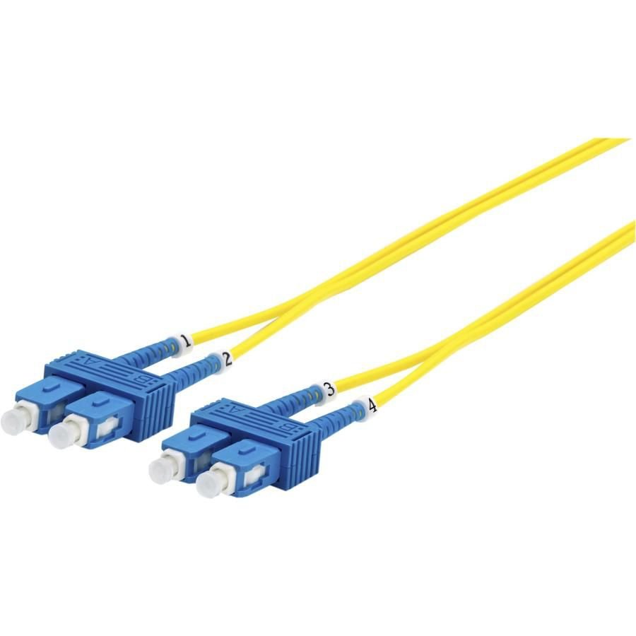 Microconnect Sc/Pc-Sc/Pc 1m Cable De Fibra Optica Amarillo