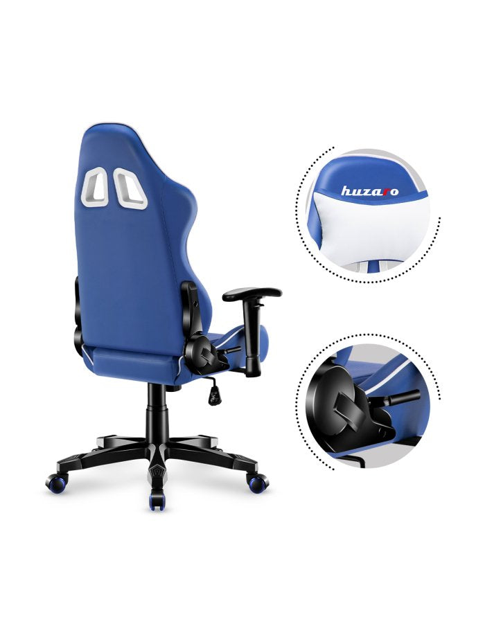 EAN 5903796010220 - Huzaro Ranger 6.0 Silla para videojuegos universal Asiento (de seguridad) de butaca Azul imagen 10
