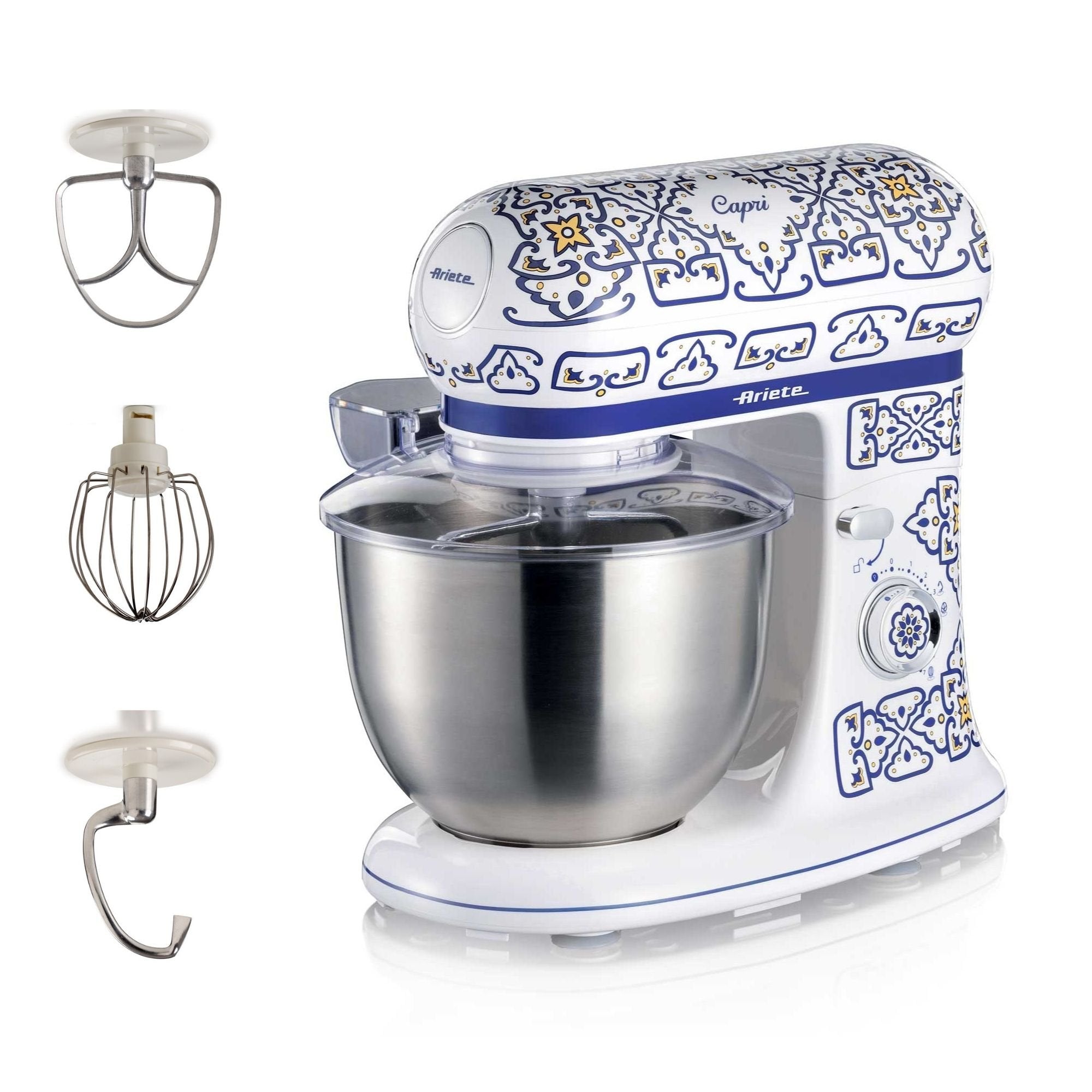 EAN 8003705122956 - Ariete 1588/0C Batidora de varillas 2400 W Blanco, Azul claro imagen 7