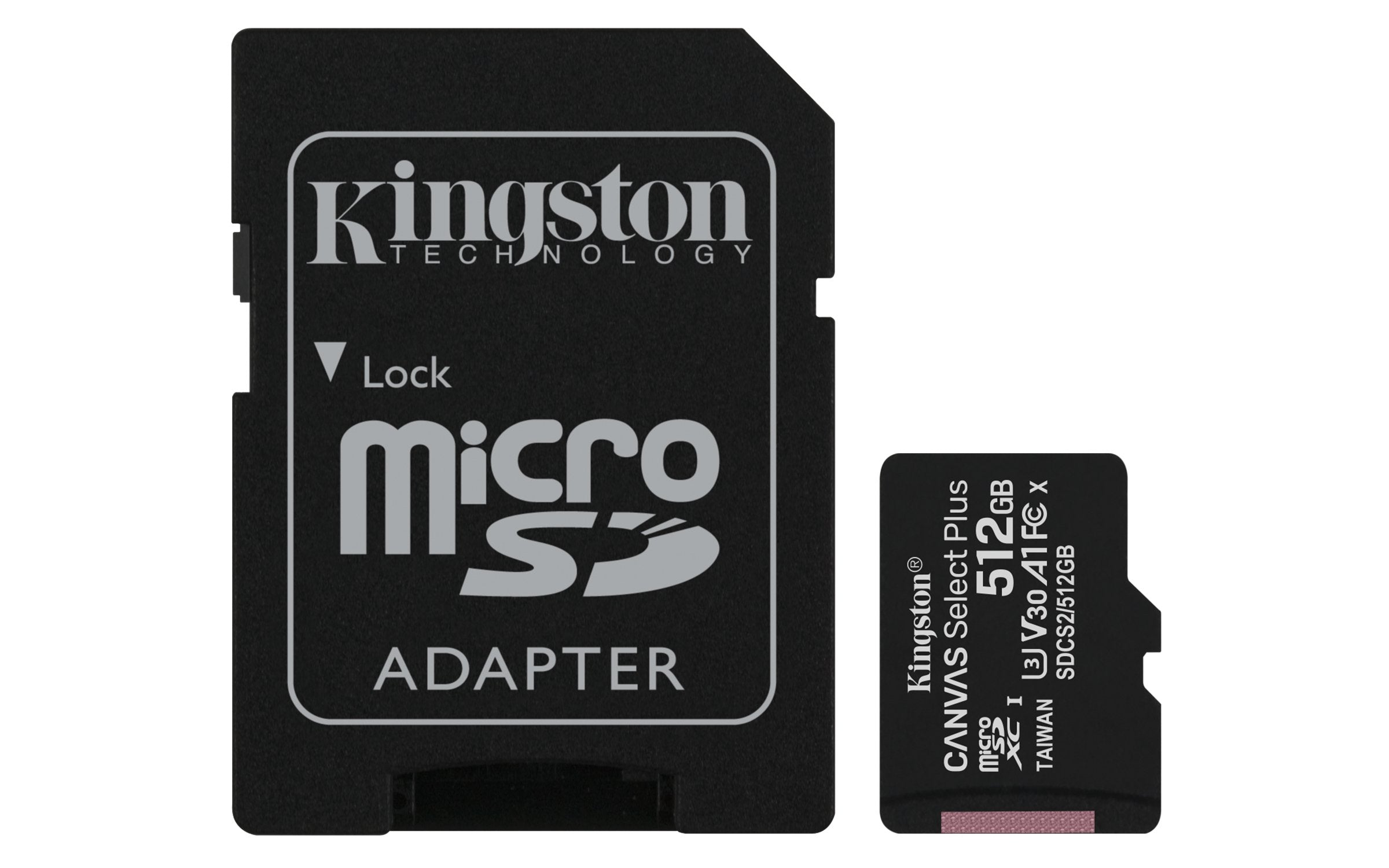 Micro Sd Kingston 512gb Canvas Select Plus Clase 10 Con Adap