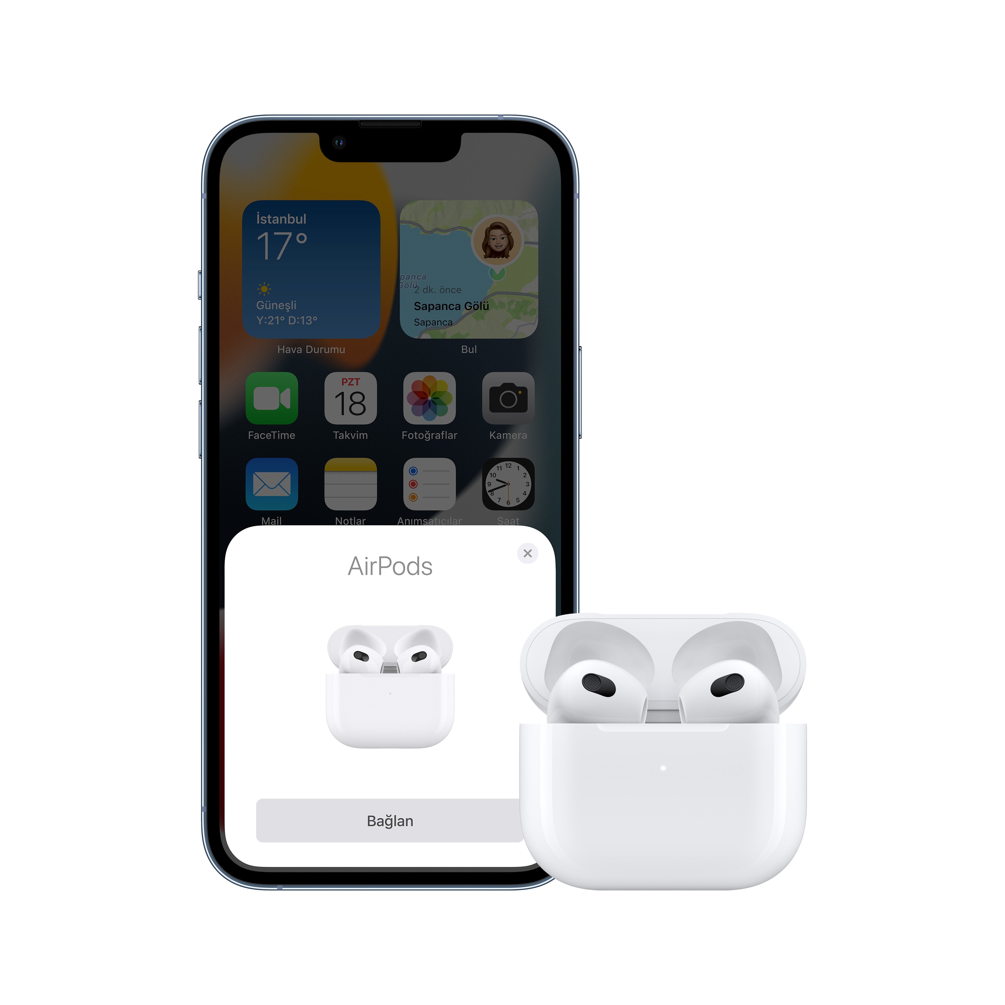 Apple Airpods 3rd Gen. With Lightning Charging Case (2022) White