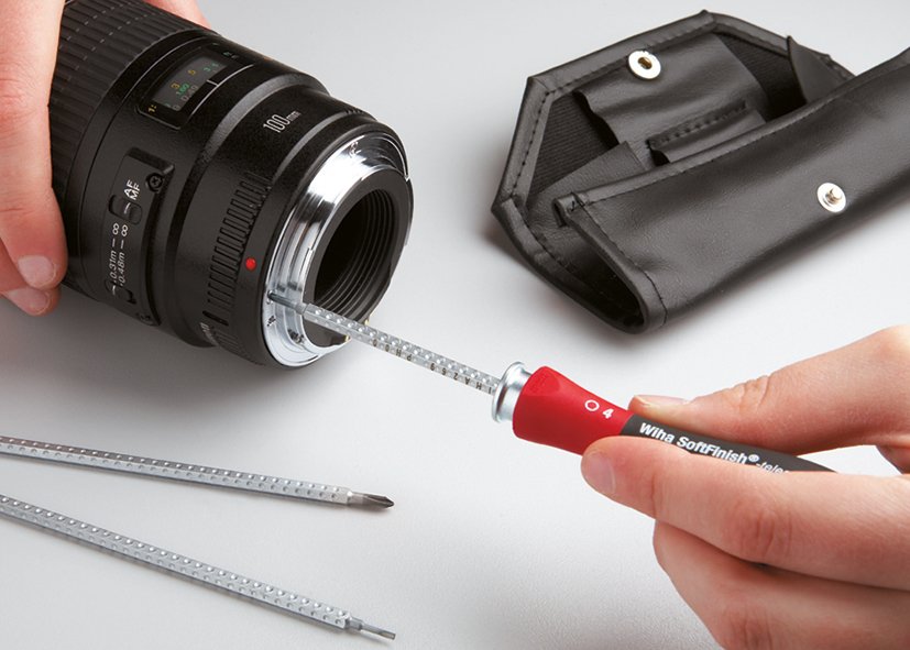 Wiha Wh-33848 Destornillador + Juego De Bits System 4 Esd