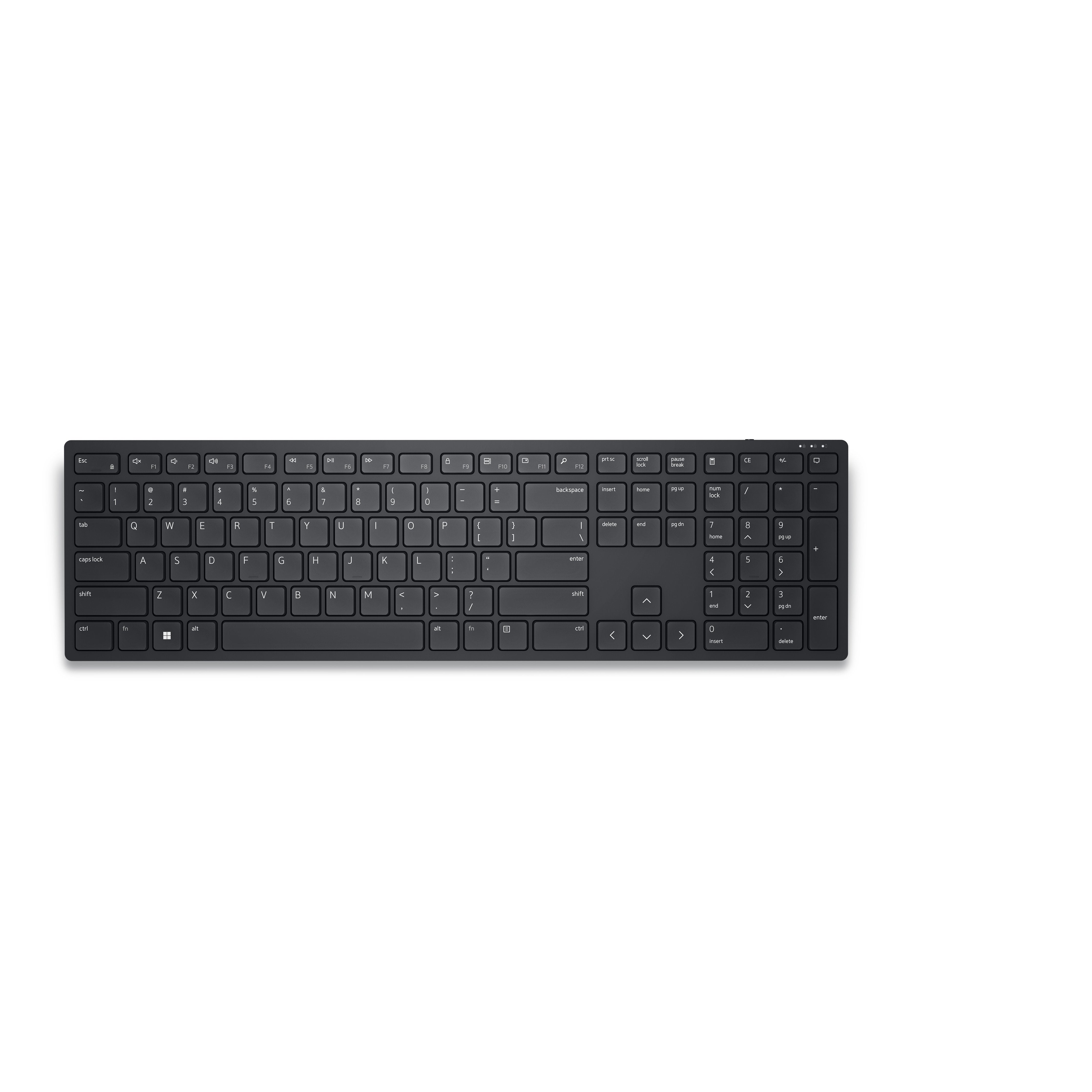 Teclado Francés Dell Kb500 Rf Inalámbrico Azerty Negro