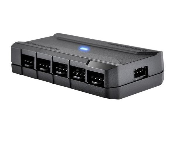 Thermaltake Commander Fp - Controlador De Ventilador De 10 Puertos - Negro
