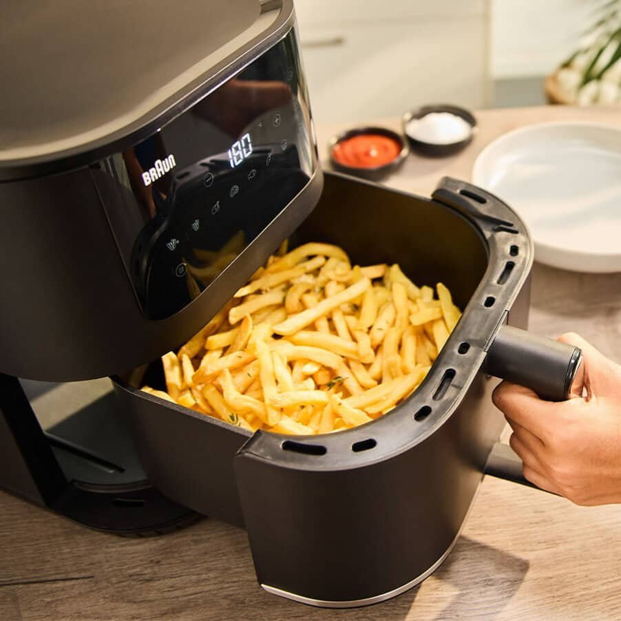 Freidora Braun Houshold Multifry 5, Hf 5034i (Negro, 1.700 Watt, Korb 6,0 Liter) 0x12500022