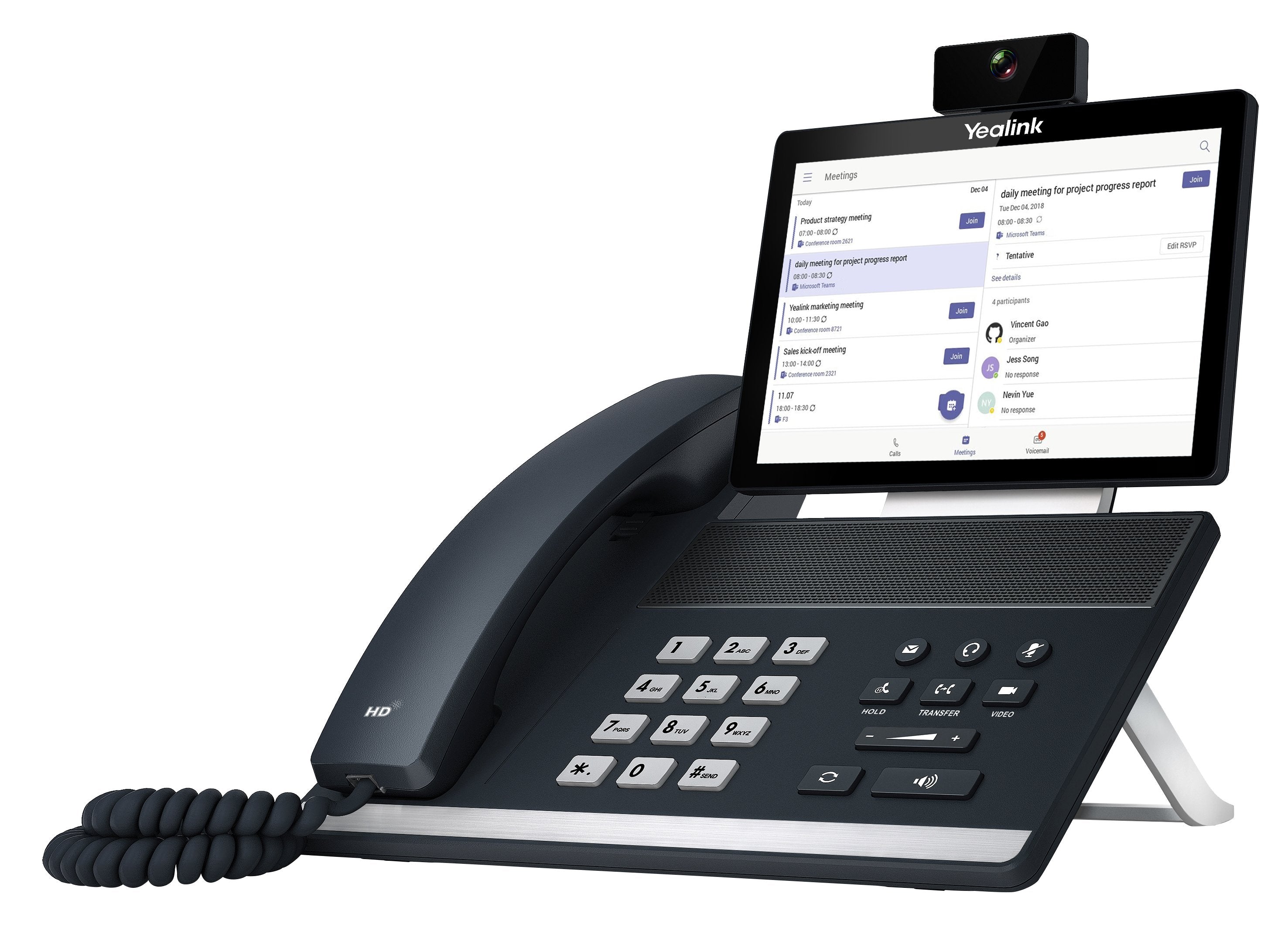 EAN 6938818304802 - Yealink VP59-Teams Edition teléfono IP Negro, Gris IPS Wifi imagen 4
