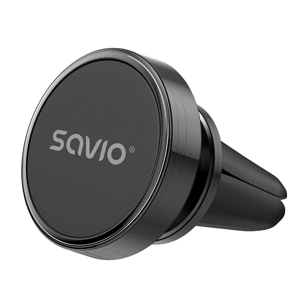 EAN 5901986047131 - Savio CH-02 Uchwyt magnetyczny samochodowy, aluminiowy, czarny imagen 1
