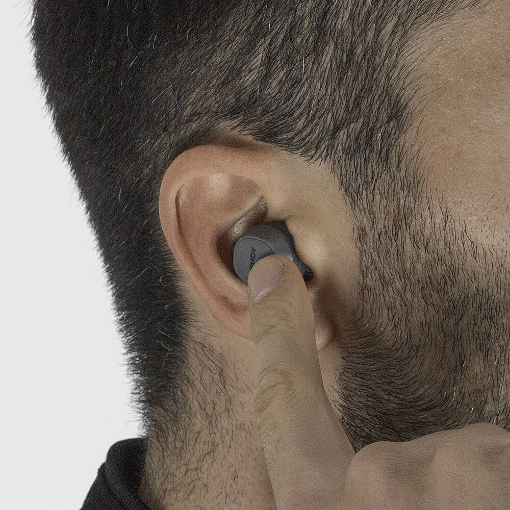 EAN 4002888731942 - Lindy LE400W Auriculares Inalámbrico Dentro de oído Música/uso diario USB Tipo C Bluetooth Gris imagen 5