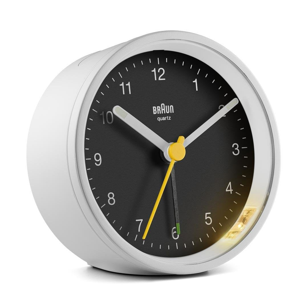 EAN 4007218670502 - Braun BC12WB Reloj despertador analógico Negro, Blanco imagen 2