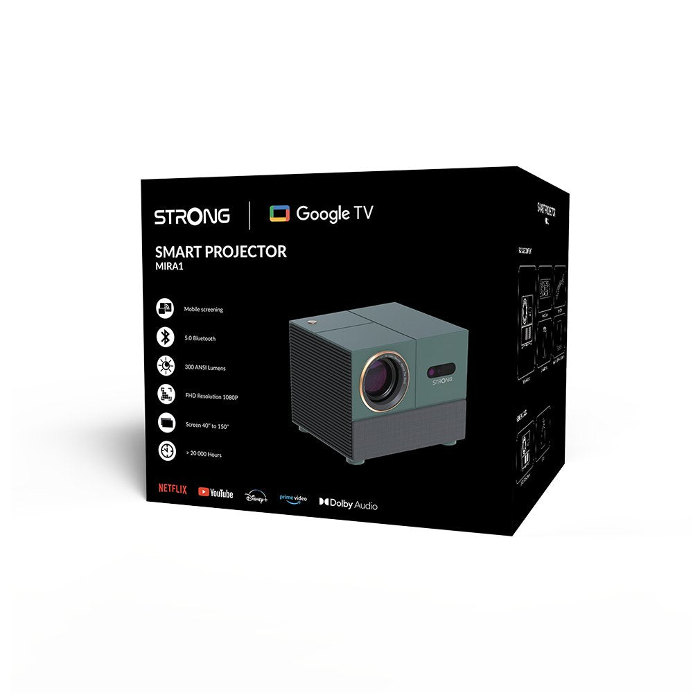 EAN 9120072379819 - Strong MIRA1 videoproyector 300 lúmenes ANSI LCD 1080p (1920x1080) Verde imagen 9