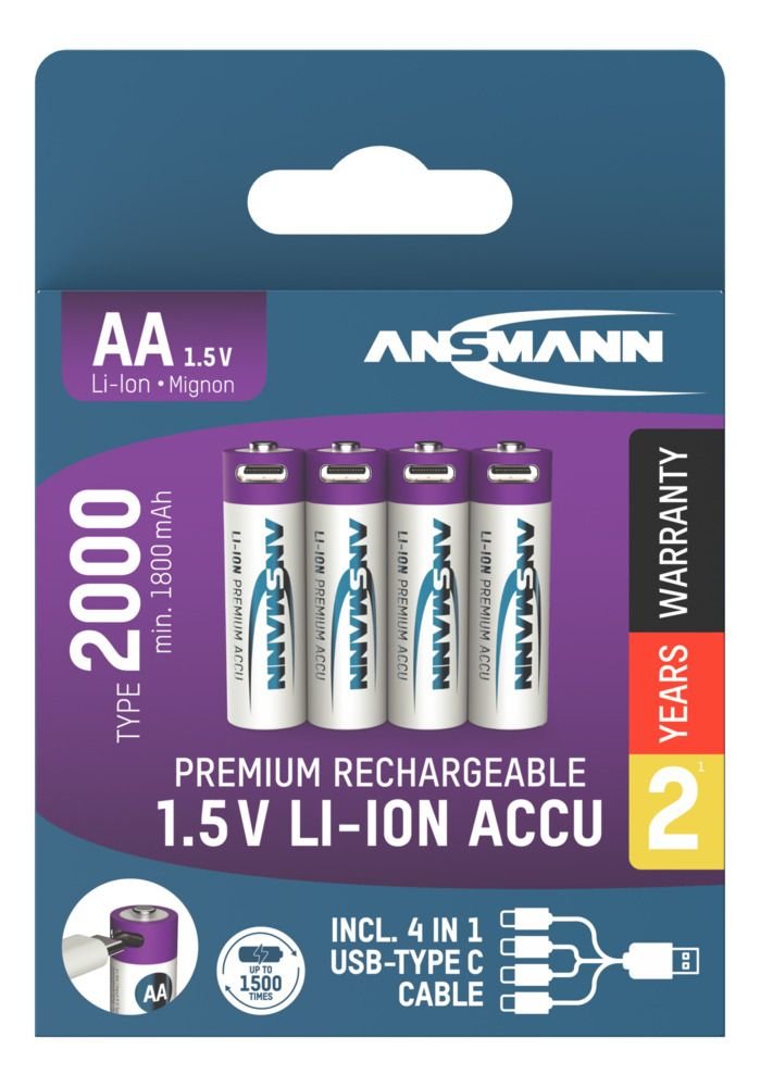 EAN 4013674193974 - Ansmann 1312-0036 pila doméstica Batería recargable AA Ión de litio imagen 16