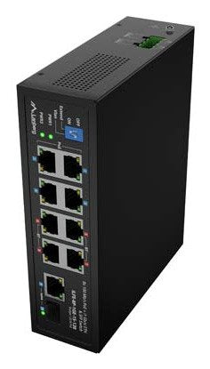 EAN 5901969447378 - Lanberg ILFE-8P-1GE-1S-120 switch No administrado Fast Ethernet (10/100) Energía sobre Ethernet (PoE) 1U imagen 2