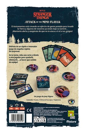 Juego De Mesa Stranger Things Attack Of The Mind Flayer Pegi 10