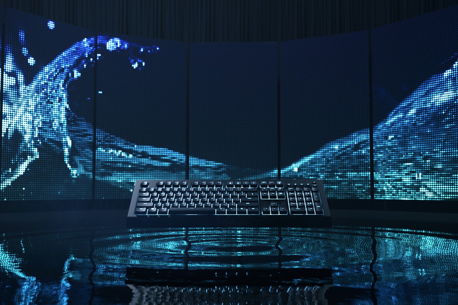 Razer Tastiera Gaming Wired Membrana Cynosa V2 Rgb