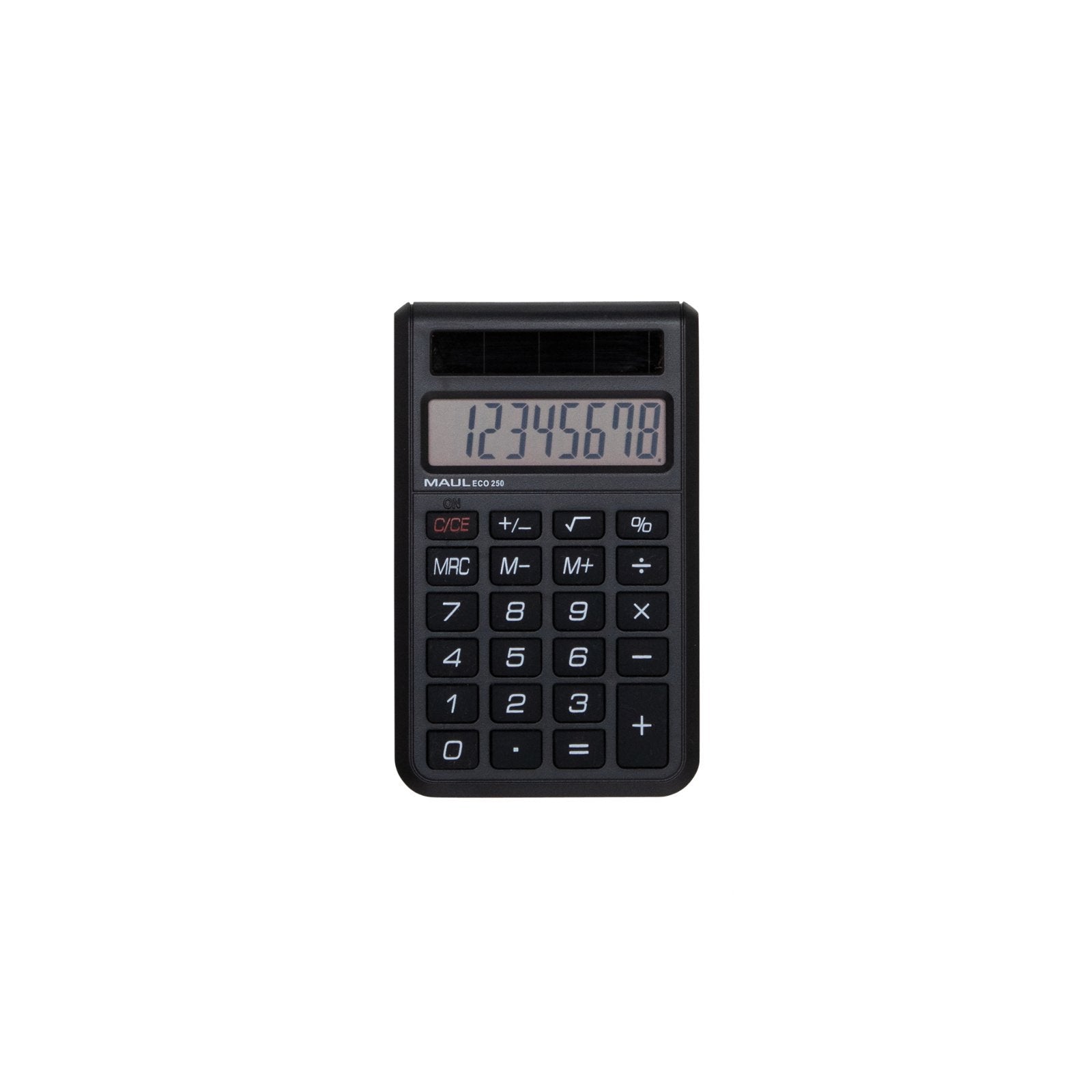 Calculadora Maul Eco 250 Bolsillo Básica Negro