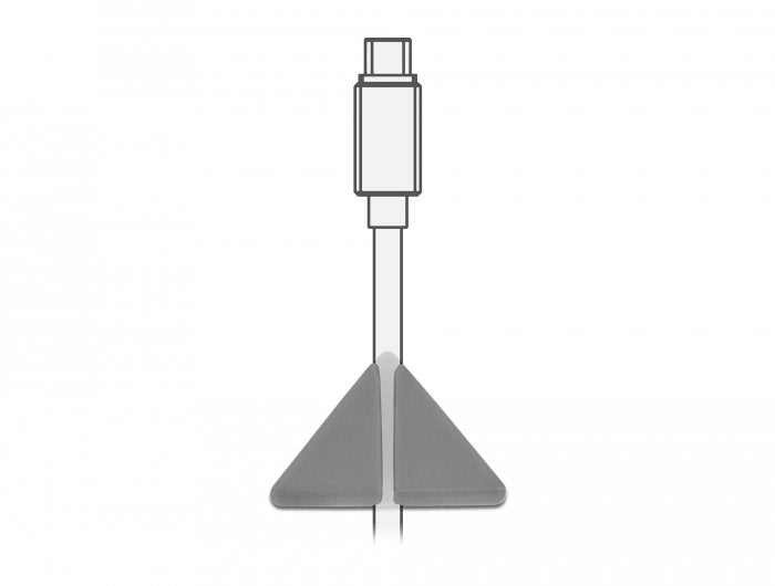 Delock Cablehalter Dreieck Set 2 Stück