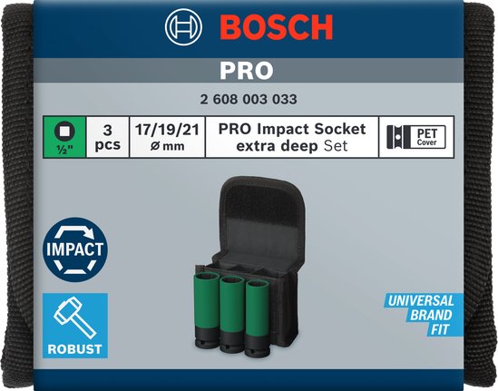 EAN 6949509246691 - Bosch 2 608 003 033 set de conectores y conector Juego de enchufes imagen 3