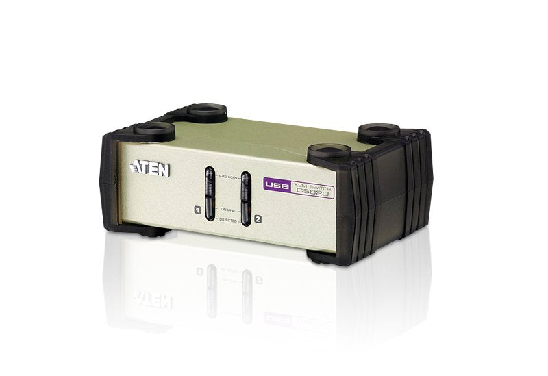 Switch Kvm, Aten, Doble, Cs82u, Ps/2