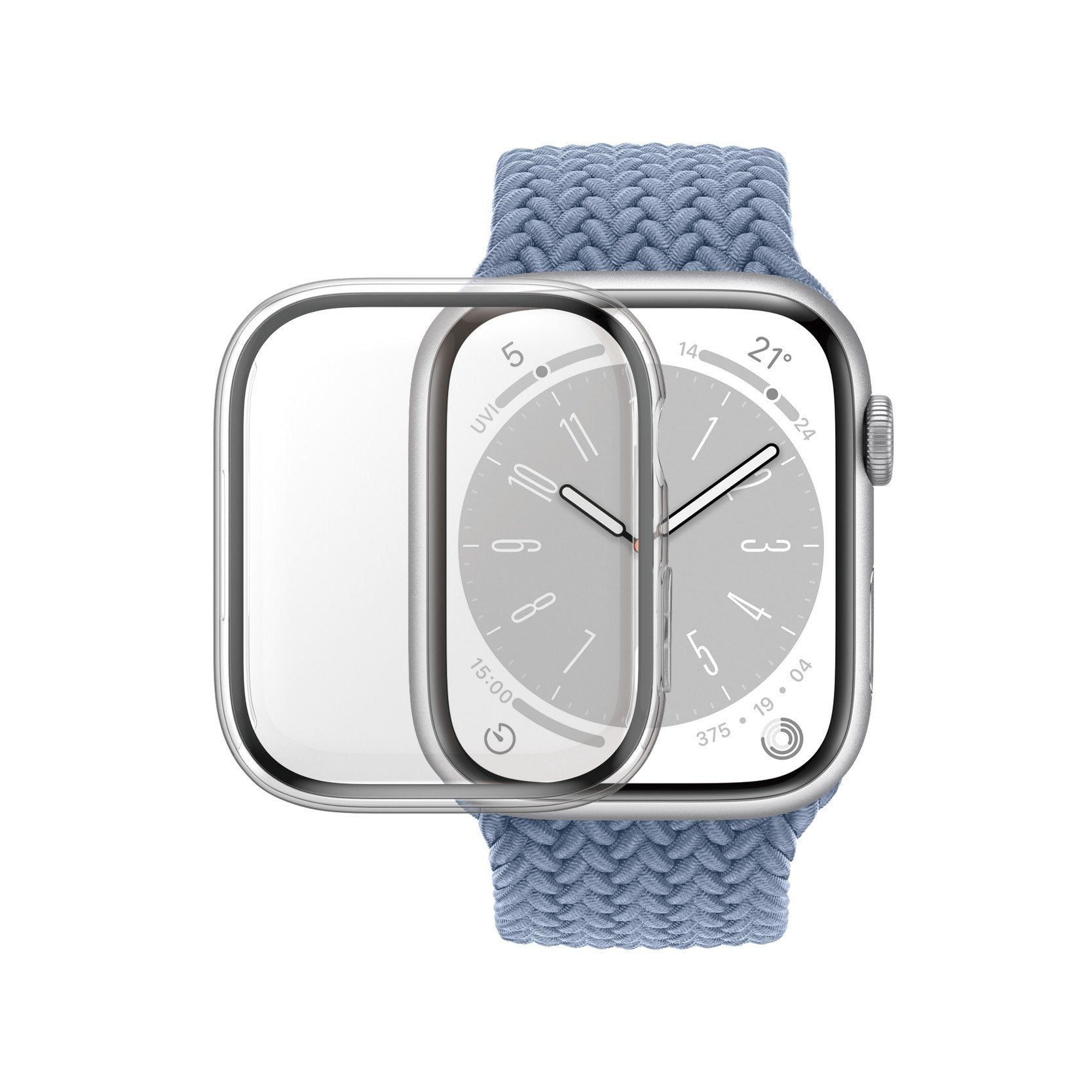 EAN 5711724036583 - PanzerGlass ® Full body Case Apple Watch Series 9 | 8 | 7 | 41mm | Transparent Protector de pantalla 1 pi imagen 1