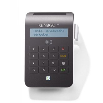 Reiner Sct Cyberjack Rfid Komfort Lector De Tarjeta Inteligente Negro Usb 2.0