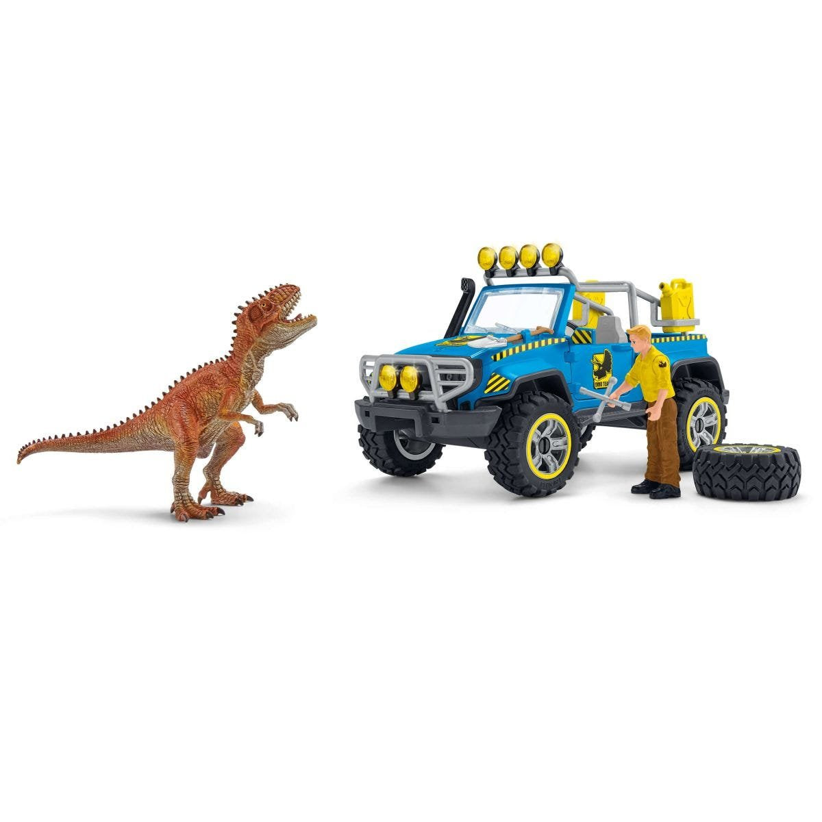Schleich Dinosaurs 41464 Off-Road Vehicle W. Dino Outpost
