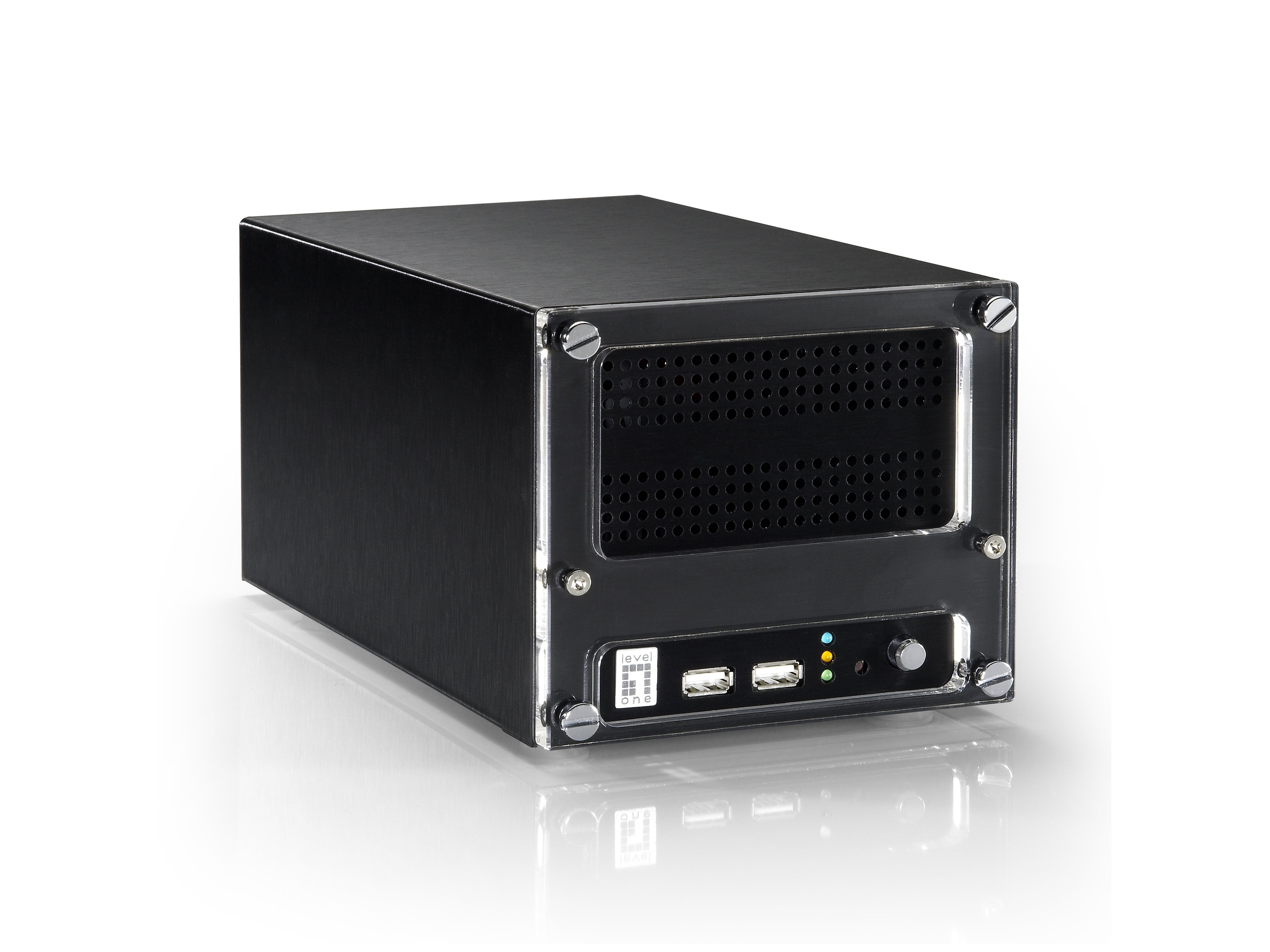 EAN 4015867190753 - LevelOne NVR-1204 Grabadore de vídeo en red (NVR) Negro imagen 1