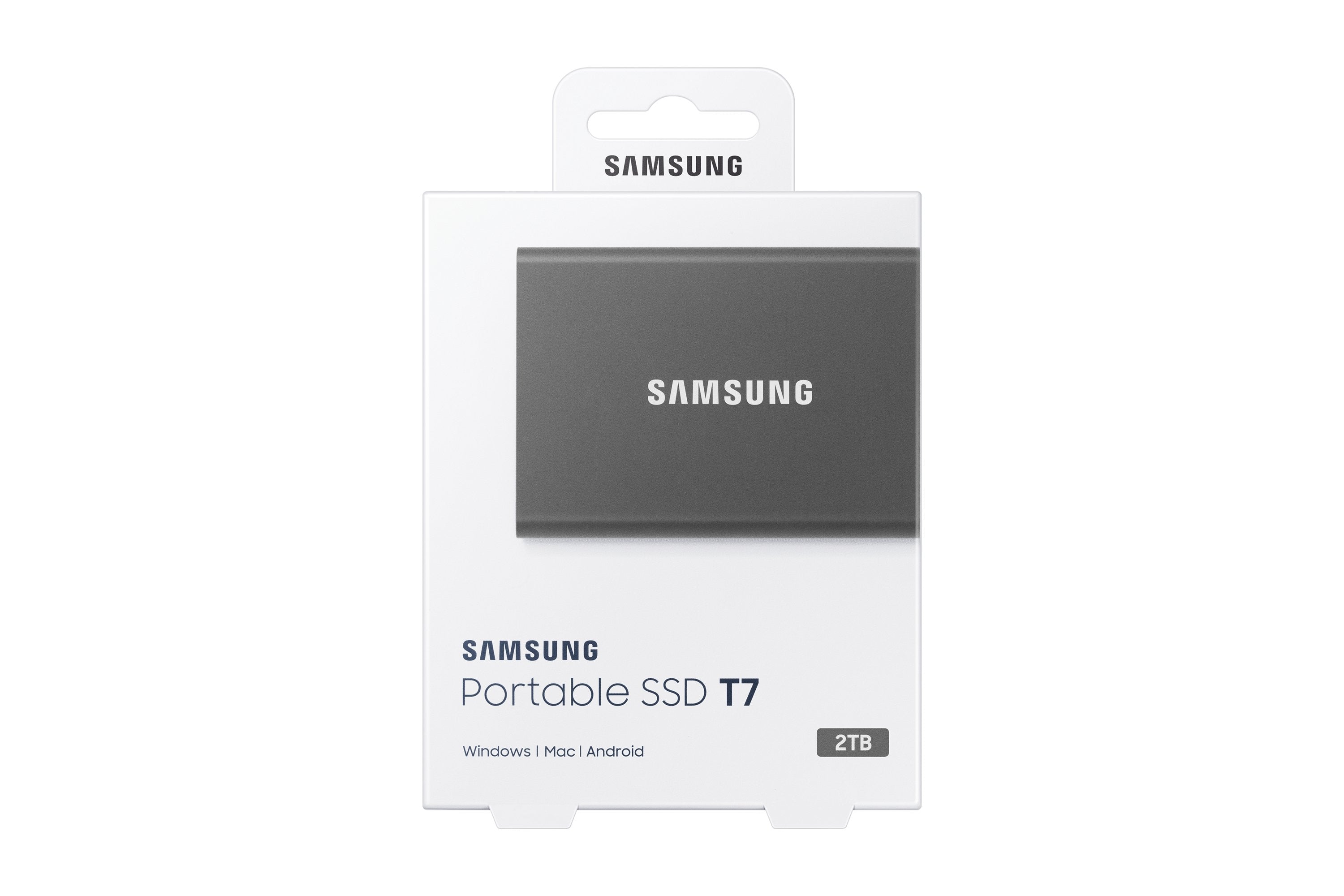 EAN 8806090312380 - Samsung Portable SSD T7 2 TB USB Tipo C 3.2 Gen 2 (3.1 Gen 2) Gris imagen 8