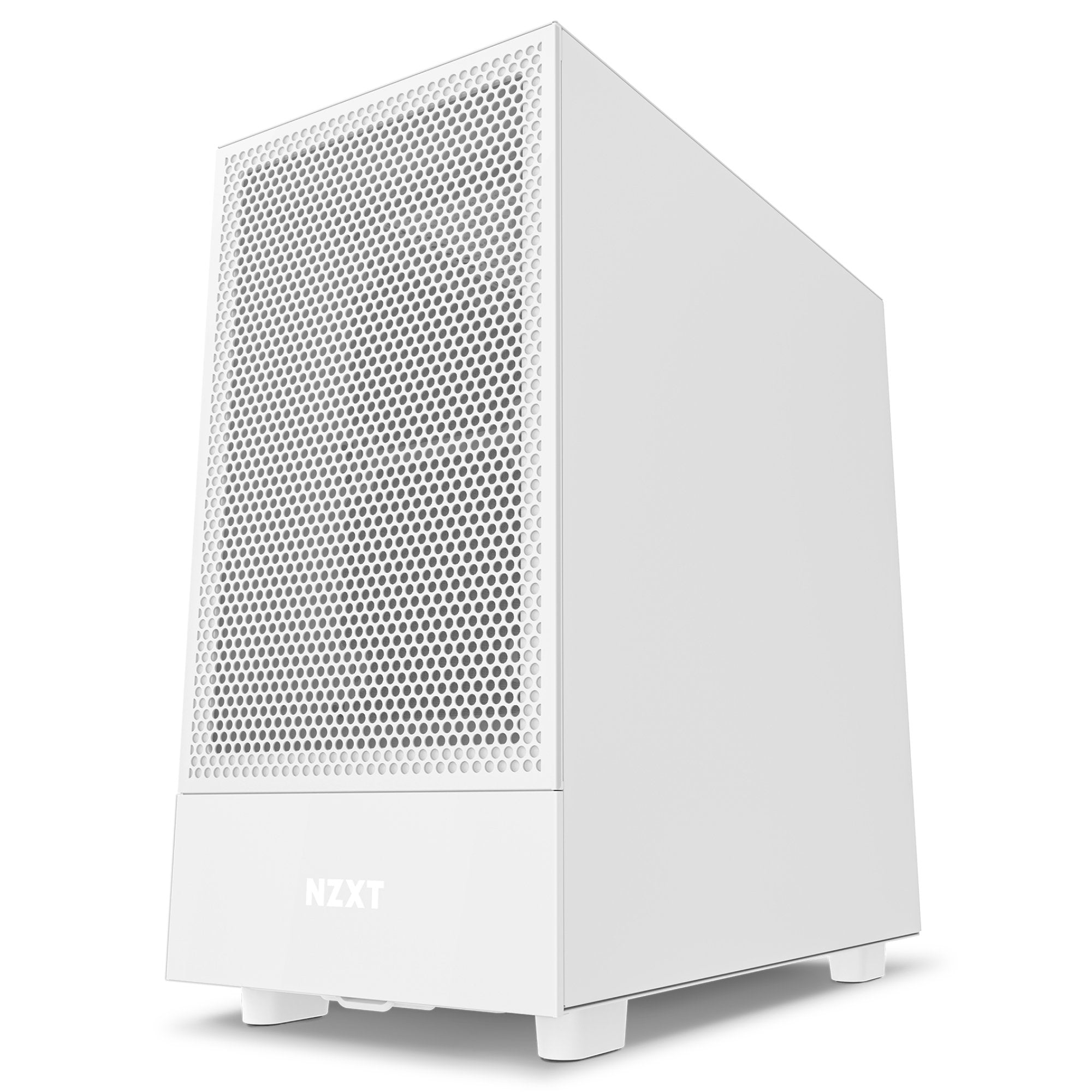Caja Pc Nzxt H5 Flow All White Miditower Glasfenster Cm-H51fw-01 Retail