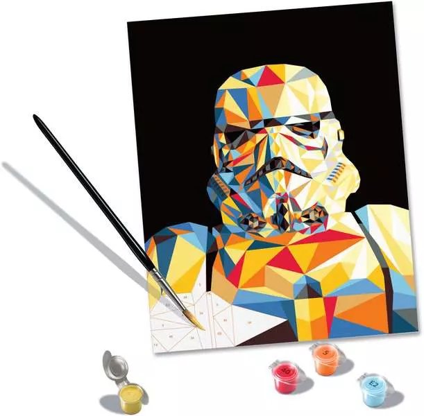 Ravensburger Creart Star Wars - Stormtrooper, Pintura 23895