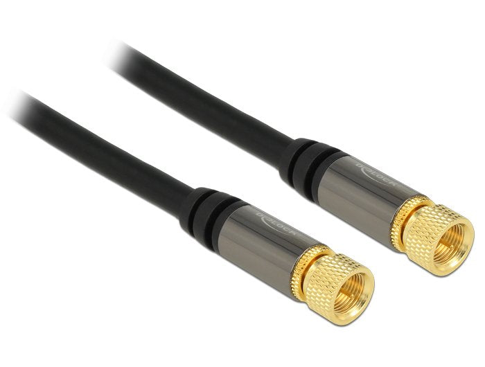 Delock Cable F Macho > F Macho Rg-6/U 1,0 M