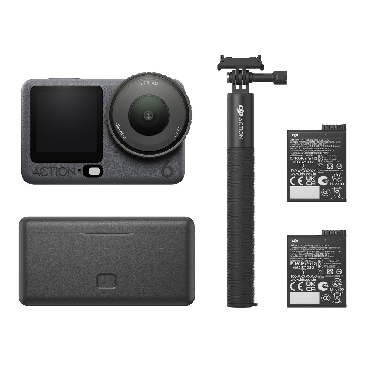 EAN 6937224126107 - DJI Osmo Action 6 Adventure Combo cámara para deporte de acción 38 MP 4K Ultra HD CMOS 25,4 / 1,1 mm (1 / imagen 2